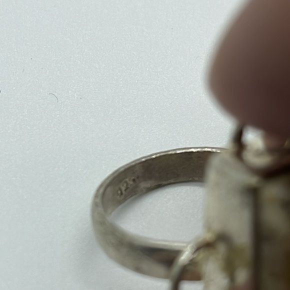 Jasper 925 Silver Ring - Picture 4 of 4